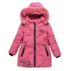 Care Baby Girl Ubrania 312 lat Zimowa wyściełana kurtka ciepła kurtka moda Dzieci z kapturem kurtka dziewczyny faux fur