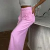 Pantalon de costume pour femmes pantalon de la jambe basse hauteur