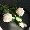 Decoratieve bloemen Kleine tafel centerpieces voor keukenboeket Home Wedding Decoratie Flanel Pearl Flower Rose Artificial of