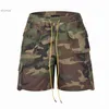 2023 Nieuwe heren shorts High Street Ins Same Camo Multi Pocket Drawring Waste Old Casual Work