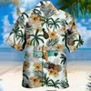 القمصان غير الرسمية للرجال القمصان الصيفية هاواي القمصان الرجال الأزياء قصيرة الأكمام قميص شاطئ قميص عادي هاواي بلوزة تحطيم الياقات aloha mens 240424