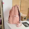 Rugzak mode nylon rucksack waterdichte jongen meisje boekzak voor tieners middelbare school schooltas zwarte mochila vrouwen