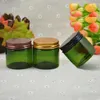 Bouteilles de rangement 50grams Jar Pet Green Pot Black Clear blanc Crème Masque Gel Essence Mlisturizer Emulsion Wax Skin Care Cosmetic Emballage