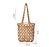 Luxury Designer Fashion Summer Straw Crossbody Bag Women Beach Holiday Shopping vävd axelhandväska Messenger Purses Wood Bags For Girls Messenger Väskor