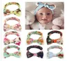 Ins Infant Kids Bow Tie Bandons Bohemia Boho Flower Headraps Enfants Coup Hair Bands Baby Hair Accessories3193918