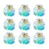 Żyrandol Crystal 5pcs 15 mm Ab Color Shell kształt Szklany sztuka pryzmat fasetowane koraliki akcesoria tworzenia biżuterii