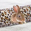 Игрушки малой туннель леопардовой кроличьи трубки, спасающие длинные трубки игрушки для кроликов кошачьего щенка 120x250