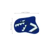 Products cartoon Shark Golf Iron Head Cover 9 Piece Set Golf club headcover Diving material Golf practice club protection accessories