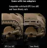 Aksesuarlar Çekim Kulaklık Ray Montajı Döndürme Kask Ray Adaptörü Taktik Kulaklık Braket Kiti OPS Çekirdek Takım Wendy Ray Kulaklık Montajı