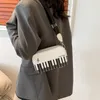 Totes Frauen doppelte Reißverschlüsse personalisierte Klavierbeutel Koreanische Version Mode Schulter kleiner Platz mit Notizen Crossbody