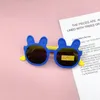 Moda Childrens Sunglasses desenho animado de silicone