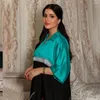 Ethnische Kleidung Dubai Frühlingsdruck Abaya Kaftan Frauen Muslim Langes Maxi Kleid Arabisch Kleid Arabische Robe Lose Truthahn Caftan Turkiesh Jalabiya
