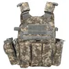 Waterproof Hunting Tactical Vest 600D Nylon Military tactical vest Durable Plate Vest Chest Rig Airsoft Equipments 240408