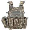 Vattentät jakt Taktisk väst 600D Nylon Militär taktisk väst Hållbar platta Vest Chest Rig Airsoft Equipments 240408