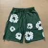 Men's Shorts Frog Drift moda marka streetwear pieniona grafika grafika drukowane swobodne spodnie vintage odzież sznurka dla mężczyzn