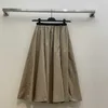 Rokken ontwerper 24 Schone en verfrissende eenvoudige en veelzijdige metalen ritssluiting Decoratie Design werkkleding Nylon Half rok