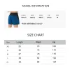 Shorts Men's Running Shorts Lose Lightweight Comfy Gym Sport Shorts Workout Shorts Casual Activewear For Men Short Pants Zipper Pocket