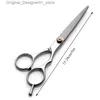 Hair Scissors Stainless steel 6 inch hair clippers for thinning and cutting hair hair clippers Q240426