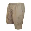 Herren -Shorts Herren Tactical Cargo Shorts Mode Taschen Military Shorts Sommer Camouflage Sports Casual Herren Arbeiten J240426