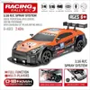 Elektro-/RC -Auto RC -Autos 2.4g 4WD 1 16 Große Spray Hochgeschwindigkeit Fahrt Drift Car Zwei Arten von Reifen Klassische Ausgabe Professionelle Renngeschenke Geschenke 2404