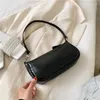 Shoulder Bags Stone Pattern PU Leather For Women 2024 Solid Color Lady Handbags And Purses Female Small Clutch Travel Handbag