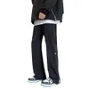 Amerikanische funktionale Street -Hosen für Männer für Männer in Instagram Trendy Side Reißverschluss, Freizeithosen für Oldschool Sprinthosen