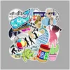 Car Stickers 103Pcs Little Fresh Iti Sticker For Ers Skateboard Snowboard Motorcycle Bike Laptop Styling Drop Delivery Automobiles Mot Otlig