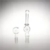 7.7 Inch Removable NC Glass Oil Burner Pipe with 14mm Joint 30mm Big Ball Bowl Thick Pyrex Collector Rig Stick Smoking Pipes