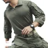Couches Emersongar G3 Combat Tactical Shirt Version améliorée Mens BDU Sports Slim Fit Tops Militar