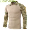 Camouflage uniforme de combat Camouflage US Taille asiatique S-3xl Cargo Sport Tops AirSoft Paintball T-shirts T-shirts Randonnée 240423