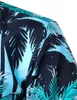 Men's Casual Shirts Palm Tree Printed Hawaiian Beach Shirt for Men 2019 Summer Short Sleeve 5XL Aloha Shirts Mens Holiday Vacation Clothing Chemise 240424