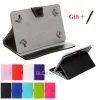 Fall 7 8 9 10.1 tum universell tablettfodral Flip Stand Cover för iPad Samsung Huawei Lenovo Android Hard PC Tablet Protective Shell