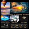 Projectors YT100 Small wireless connection mobile phone projector home theater mobile power supply available built-in audio