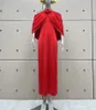 Casual jurken 4.2 Klasonbell damesartikelen Fashion Flower Halter Off-Shoulder Noble Elegant Maxi Dress Meerdere manieren om split te dragen