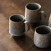 Kubac Hommi Ins Stoare Handgemaakte Japanse stijl Vintage Coffee Cup Afternoon Tea Ceramic Mug Set retro 240422