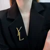 Luxe 18K vergulde broche ontworpen ontwerpers voor charismatische vrouwen