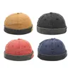 Berets Hat Hat Street Style Skull Cascs ajusté Casual pour le travailleur Sailor Fisherman