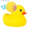 Sand Play Water Fun Baby Rubber Competition Fun Childrens Education Music Squeaky Duck Bath Toy Rabarber Duck Badrum Vatten Bad Toy Q240426