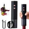 Otwieracze Nowe automatyczne otwieracz do wina elektryczny czerwono -wina korkociągów USB Naładowanie wina