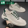 Casual Shoes 2024 Young Boy Shoe Fashion Leather Men Walking Footwear For Mens Wearable Sneakers Man