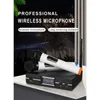 Microphones Wireless Microphone 1 Drag 2 VHF Professional Handheld Mic For Party Karaoke Church Show Meeting US Plug