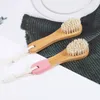 2024 Bamboo Face Cleaning Brush Soft Boar Bristle Beauty Face Tool Skincare Skin Deep Cleaning Exfoliating Lip Brush for Woman- for Skincare Exfoliating Brush