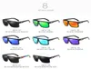 Lente Square Polarized Dragon Sunglasses Homens Mulheres ao ar livre Esportes de pesca esportiva Oculos de sol feminino8080142