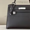 10A quality handmade luxury designer swift leather handbag Luxury classic fashion women's purse cowhide leather bag original case wholesale
