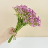 Decorative Flowers 12pcs 32cm Artificial Gypsophila Baby Breath Flower Wedding Bride DIY Floral Bouquets Home Vase Decoration