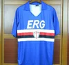 1990 991 SAMPDORIA MANCINI Jerseys Vialli Rshirts Italia Calcio Maglia Men de football Shirts Praet Linetty Praet Jeison