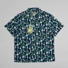 Casual shirts voor heren Bob Dong Cactus Camp Shirts Summer Aloha Hawaii korte mouw T -shirts unisex 240424