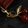 Keechain Crystal Cherry Styles Red Color Women Girls Bag Auto Accessori di moda a sospensione Accessori per la borsetta della frutta 33V2