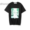 Mens Designer T Shirt White Shirts Men mode Svettkläder 100% Pure Cotton Tops T -shirt Guys Art Off Black Tee S - XL 6HL7