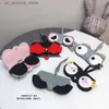 Coupes de lunettes de soleil Cartoon Boîtes mignonnes Lunettes de soleil Clip Portable Pendant Pendre Sac de protection multifonctionnelle pour les femmes Q240426